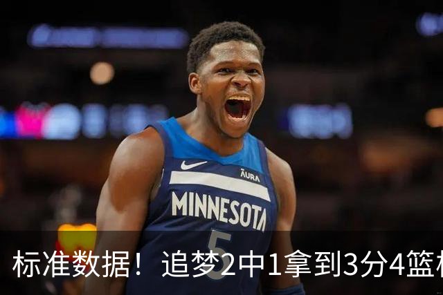 标准数据！追梦2中1拿到3分4篮板7助攻 4失误