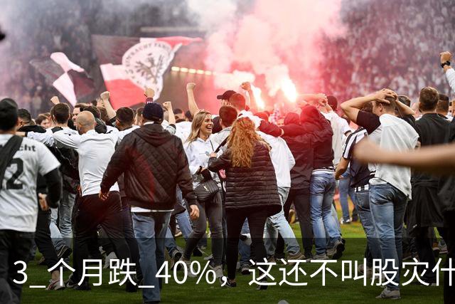 3 个月跌 40%，这还不叫股灾什么是股灾